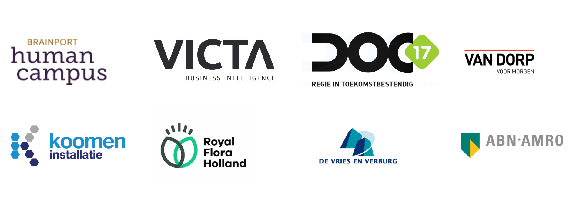 Overzicht afnemers van Phaseo product 